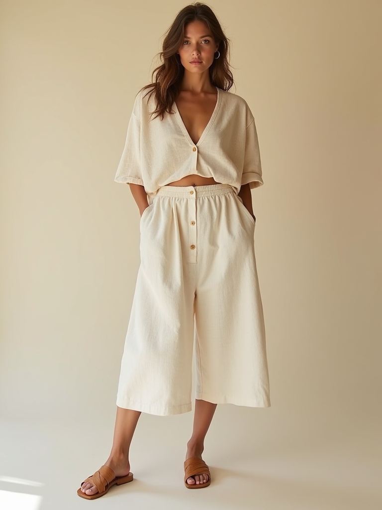 breathable linen for summer