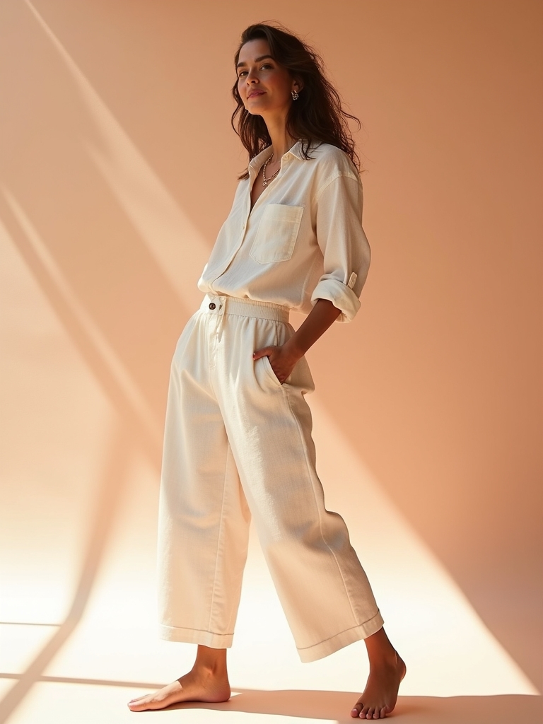 breathable linen for summer