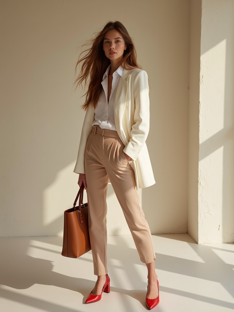 breathable polished work attire