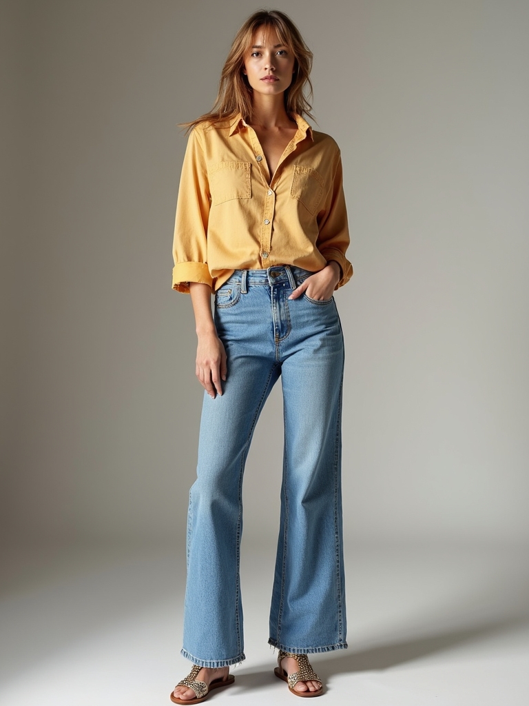 breathable summer jean outfits