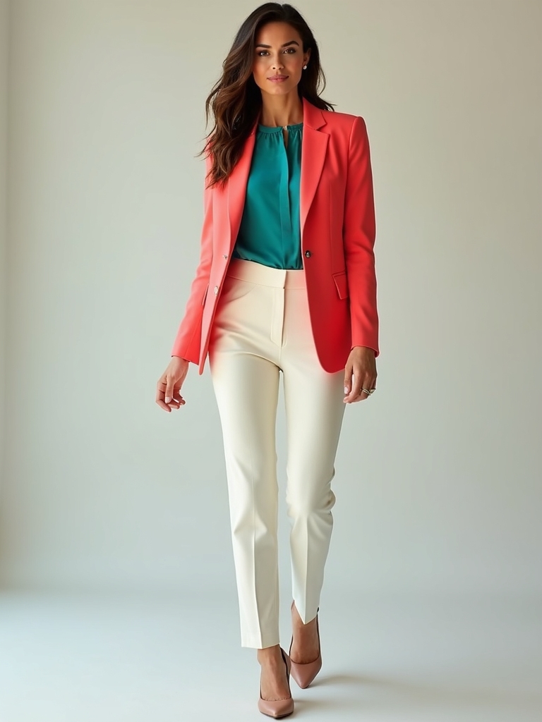 brighten spring office style