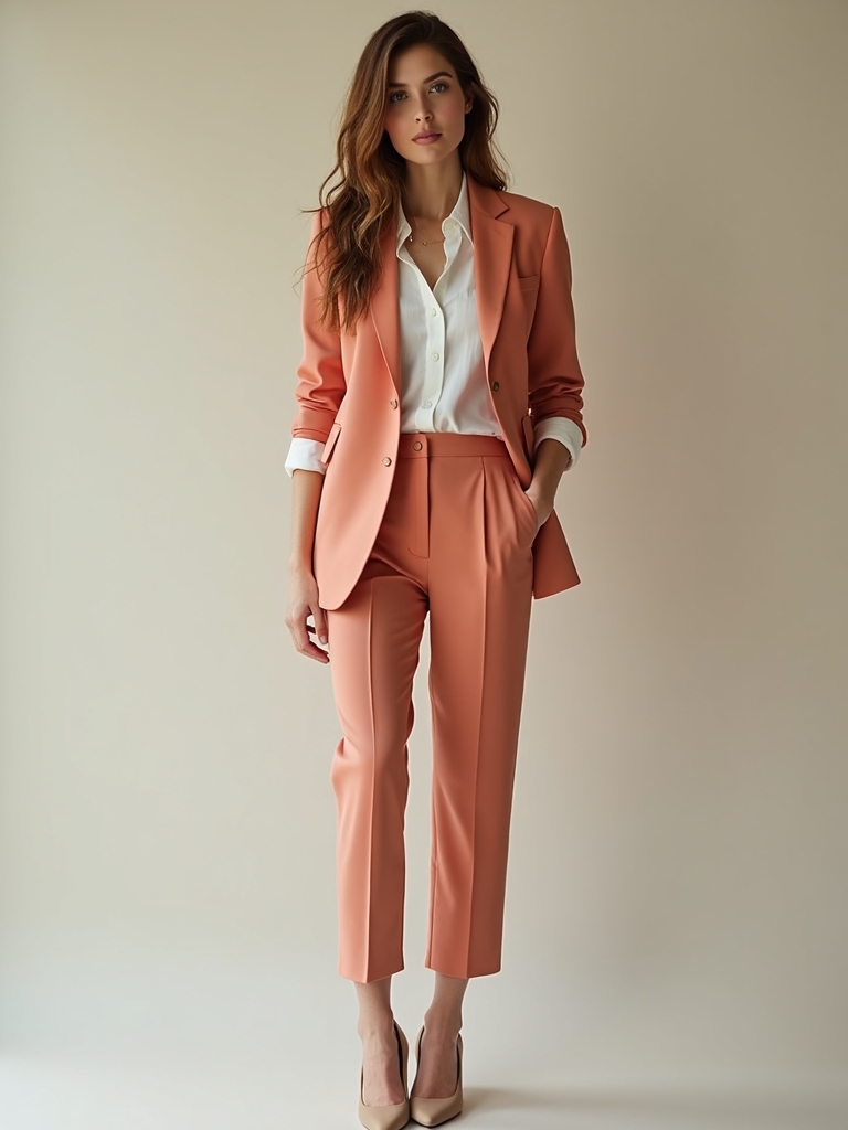 casual yet professional spring attire