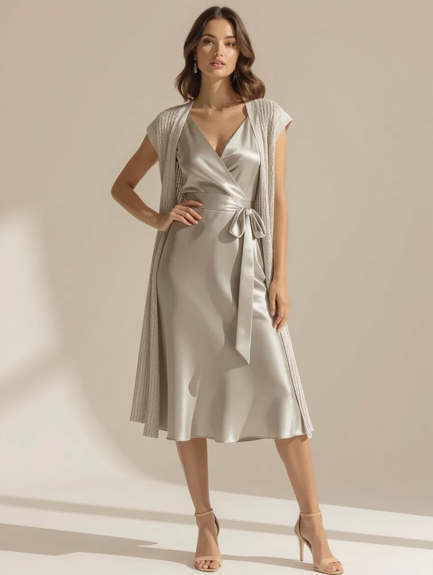 chic midi dress elegance
