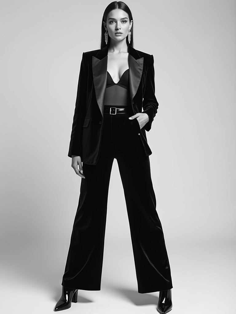 chic monochrome night out looks