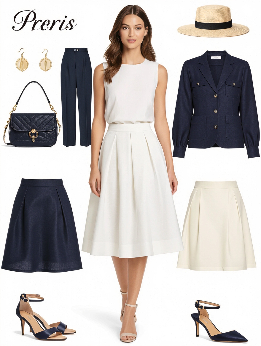 chic skirt and top combinations