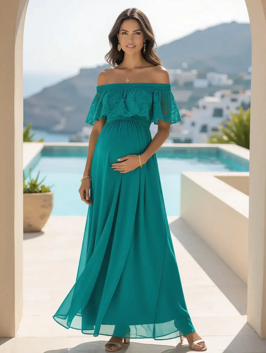 chic summer maternity fashion