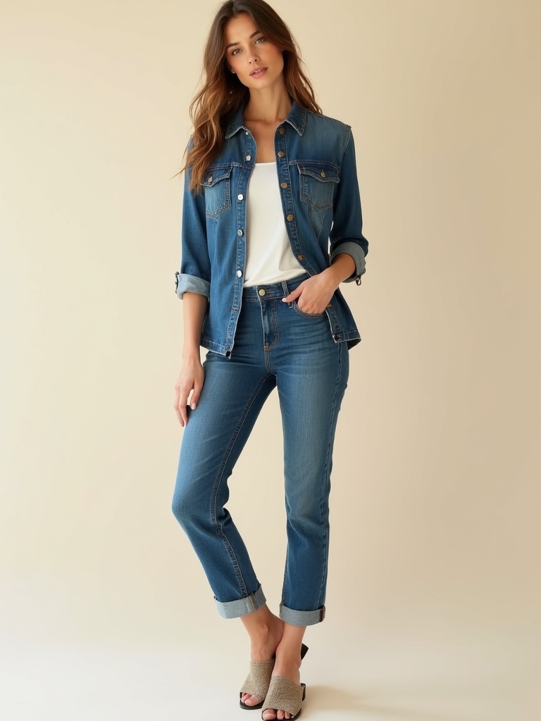 comfortable breathable denim style
