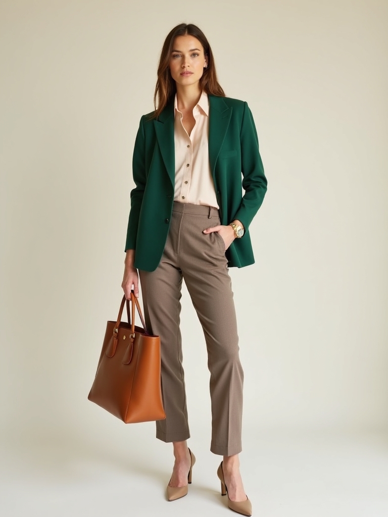 comfortable chic tailored trousers