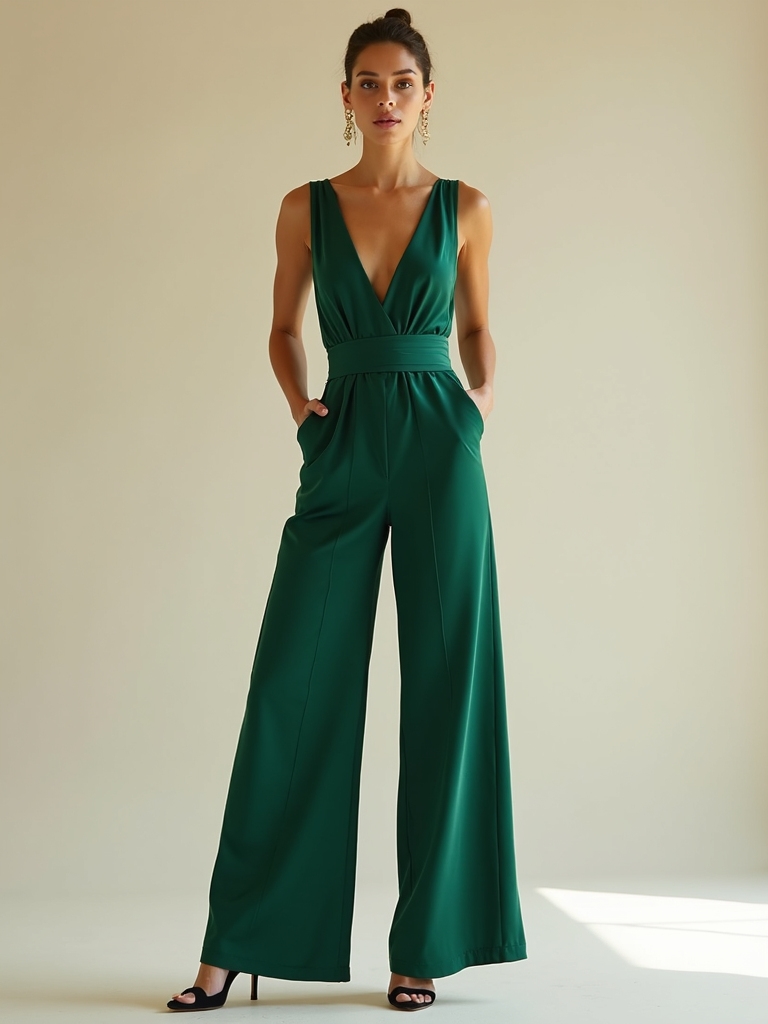 comfortable flattering jumpsuit styling