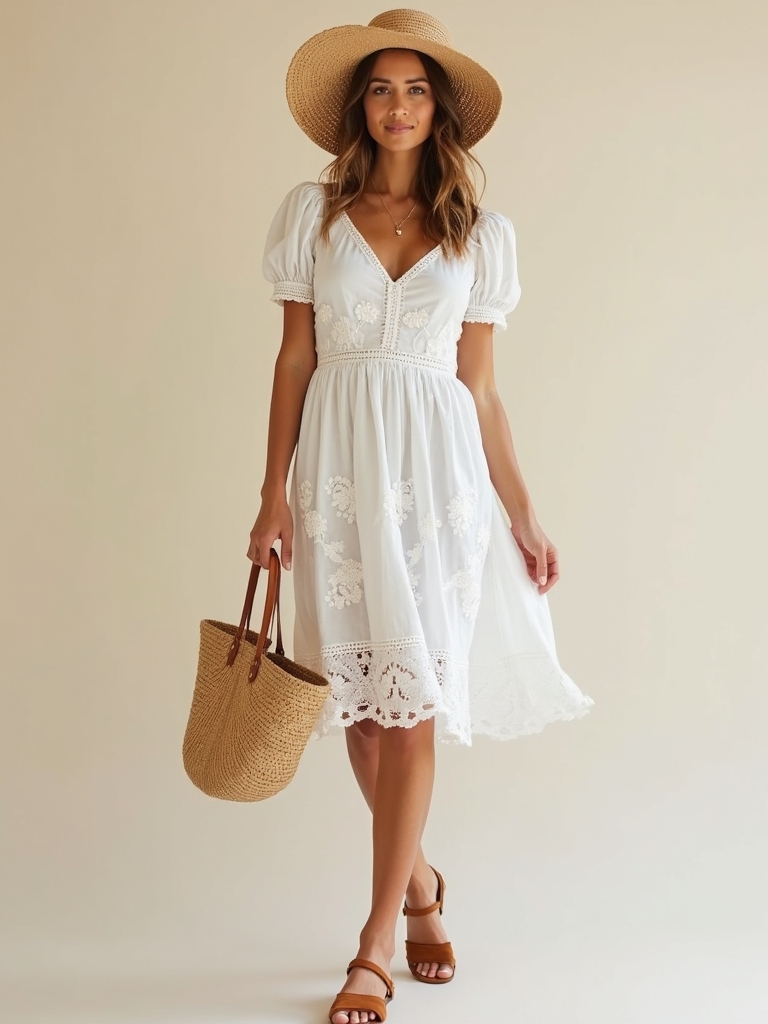 comfortable modest summer style