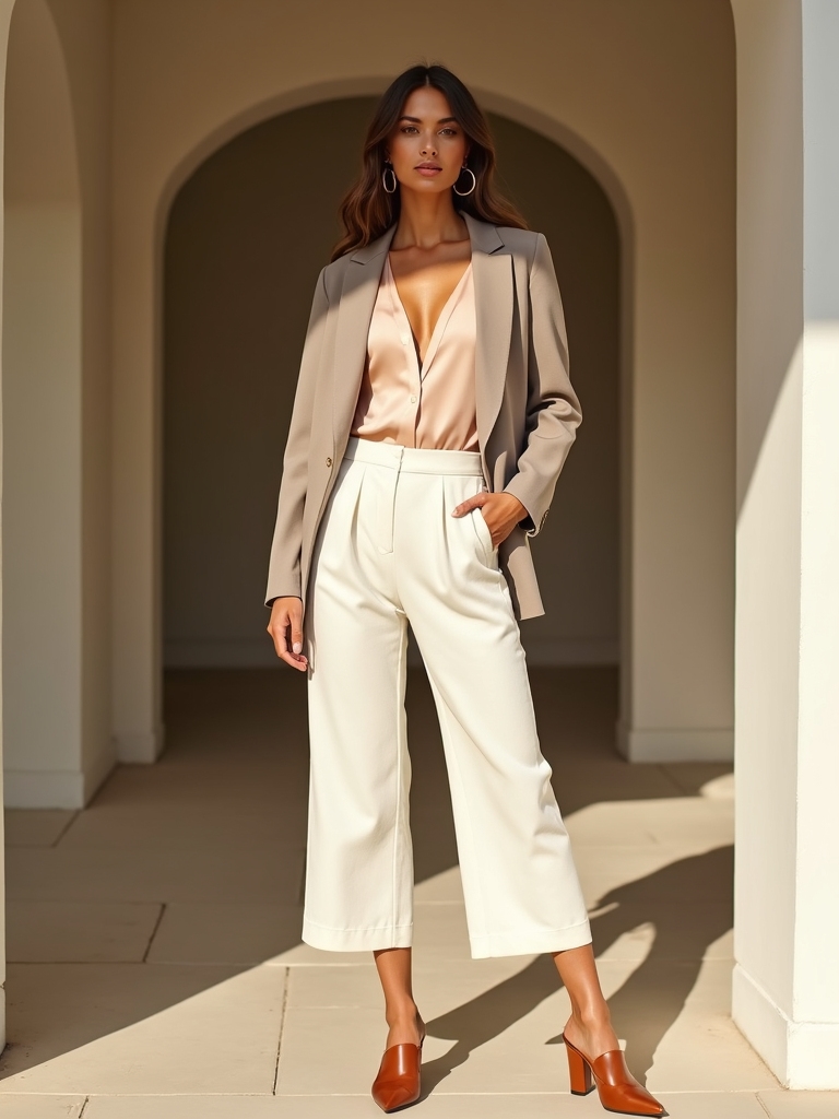 comfortable polished summer style