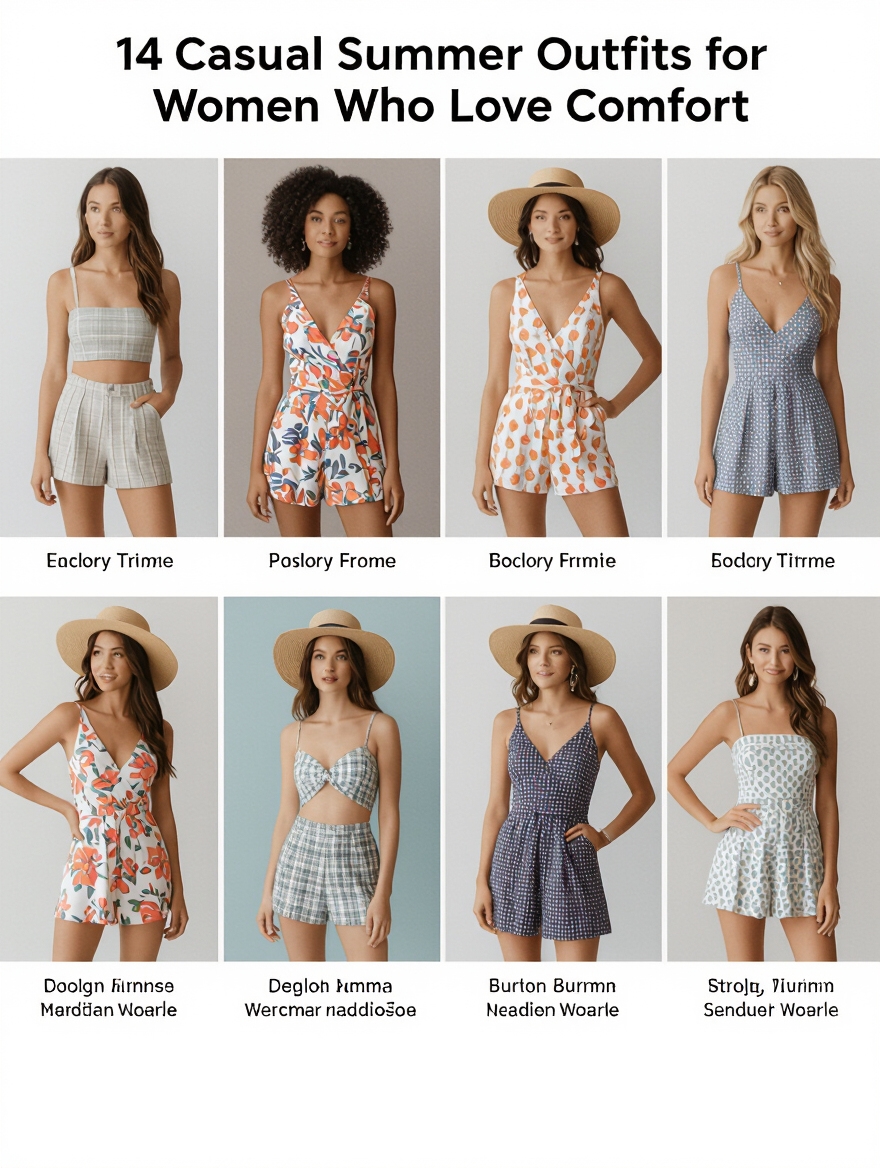 comfortable summer outfit ideas