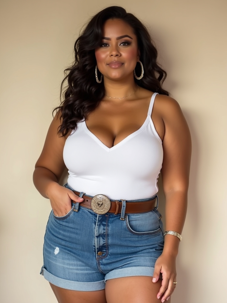 comfortable supportive denim shorts