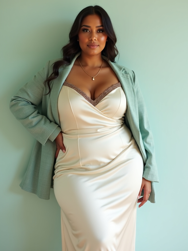 confident casual plus size