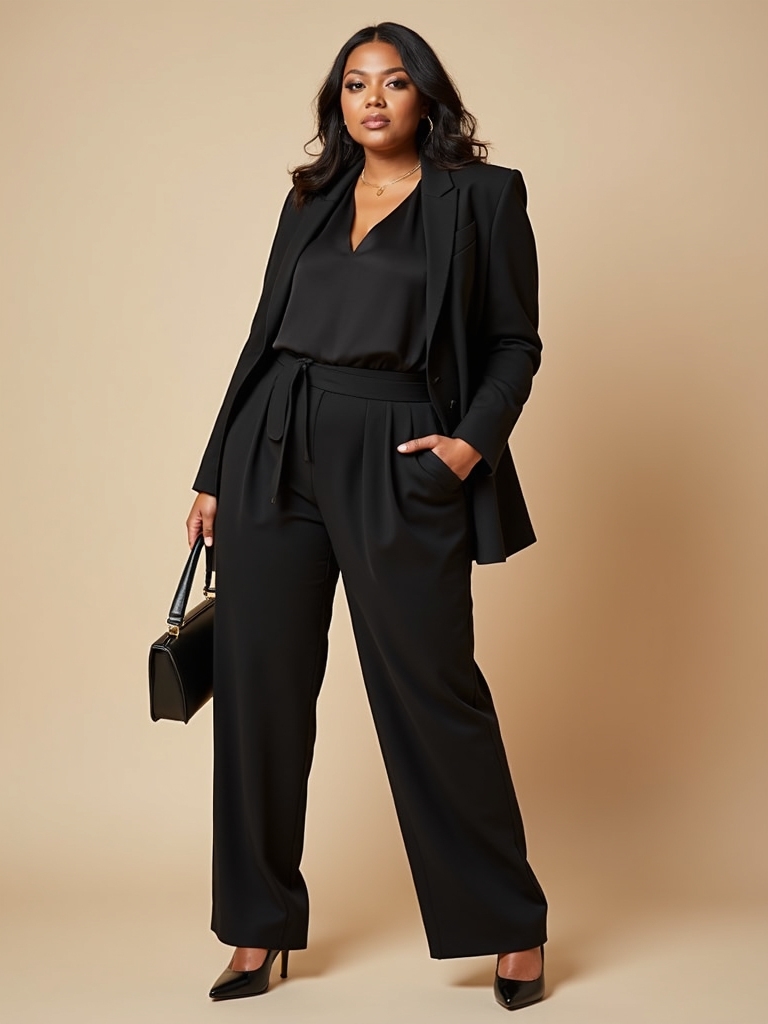 confident plus size outfits