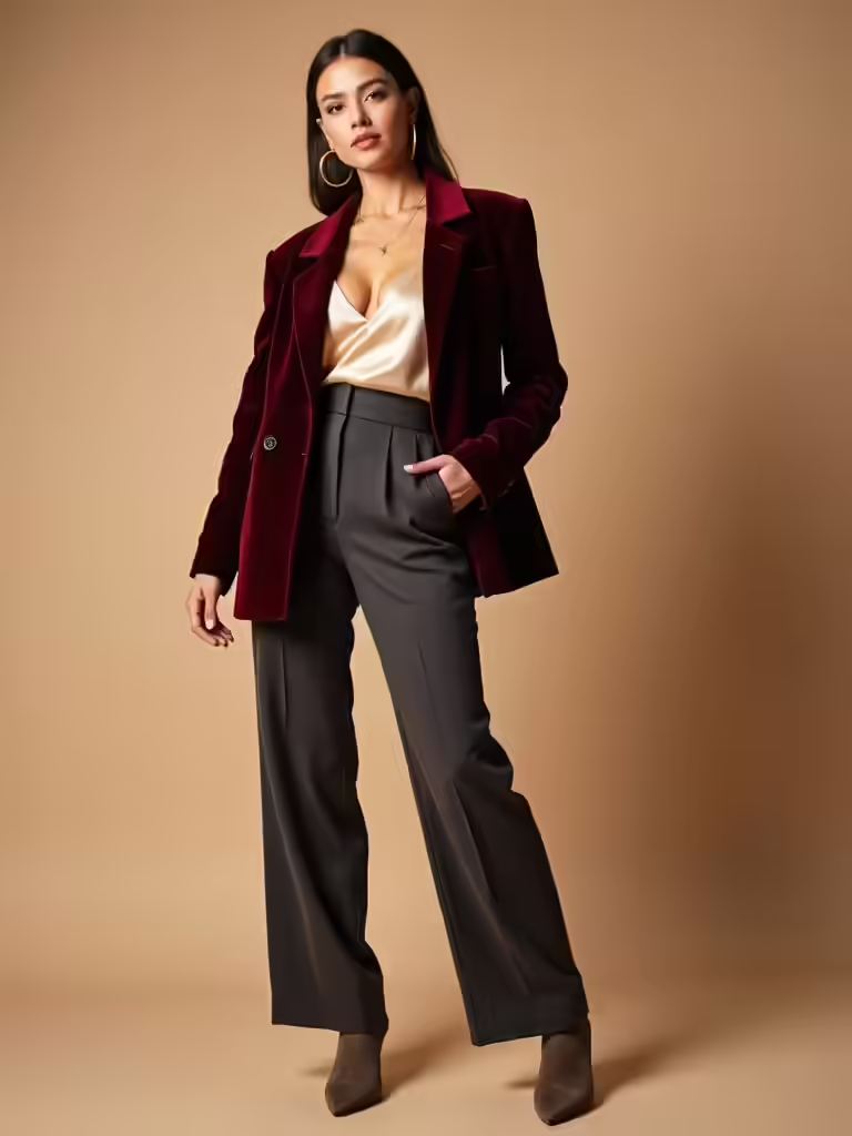 cozy friendsgiving outfit inspiration