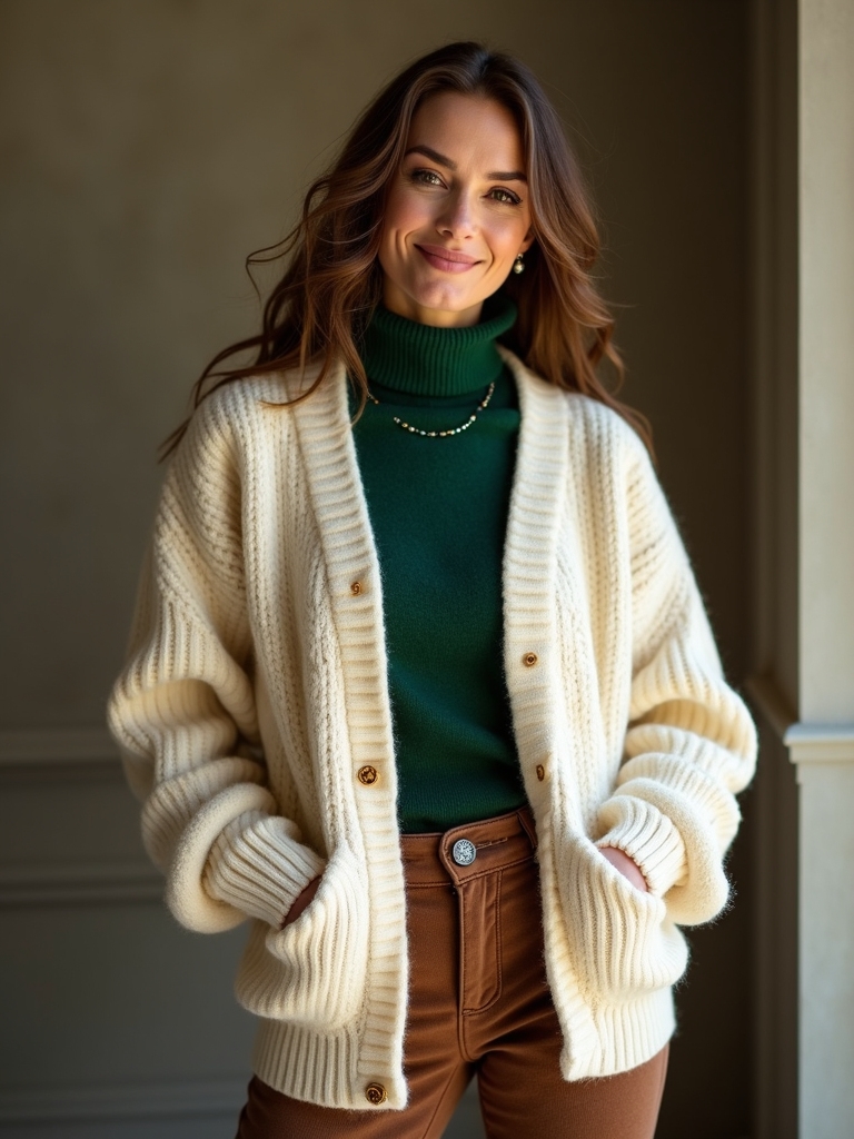 cozy versatile chic layering