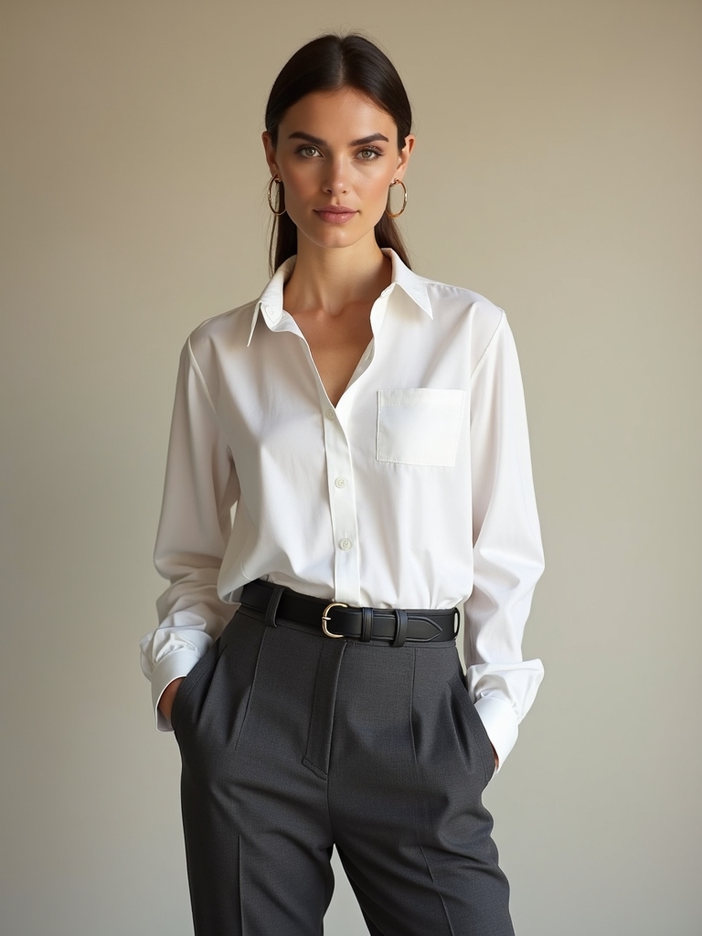 crisp tailored versatile elegance