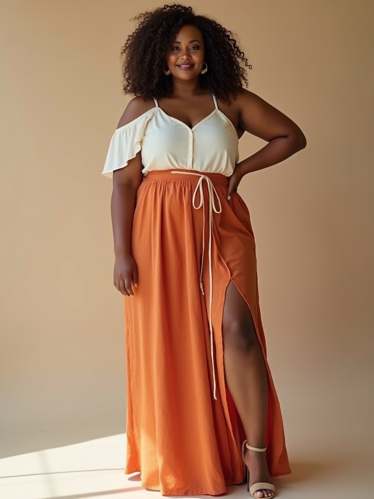 curvy fashionista summer style