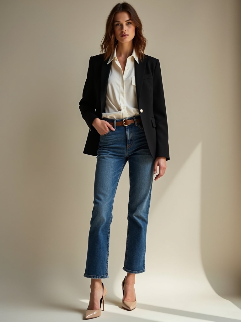 denim fit rise wash