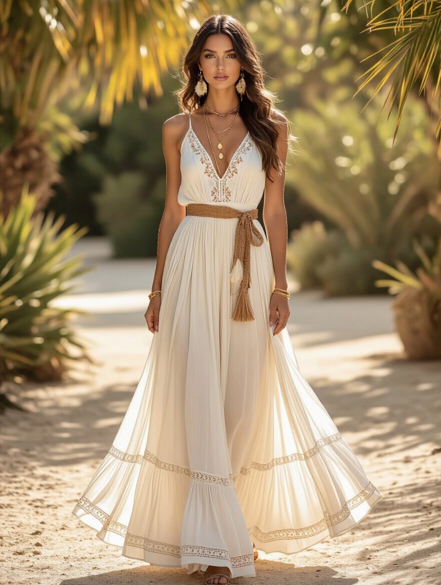 effortless boho summer style