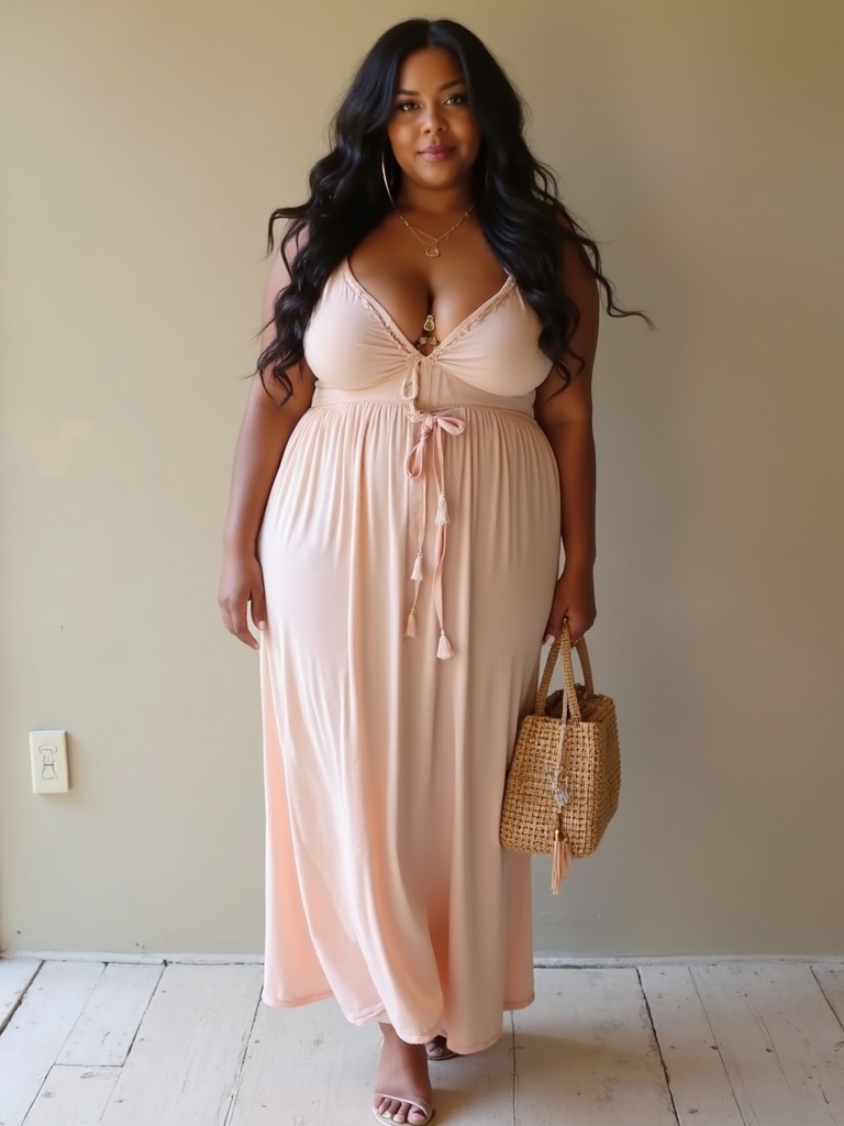 effortless curves with maxi dresses