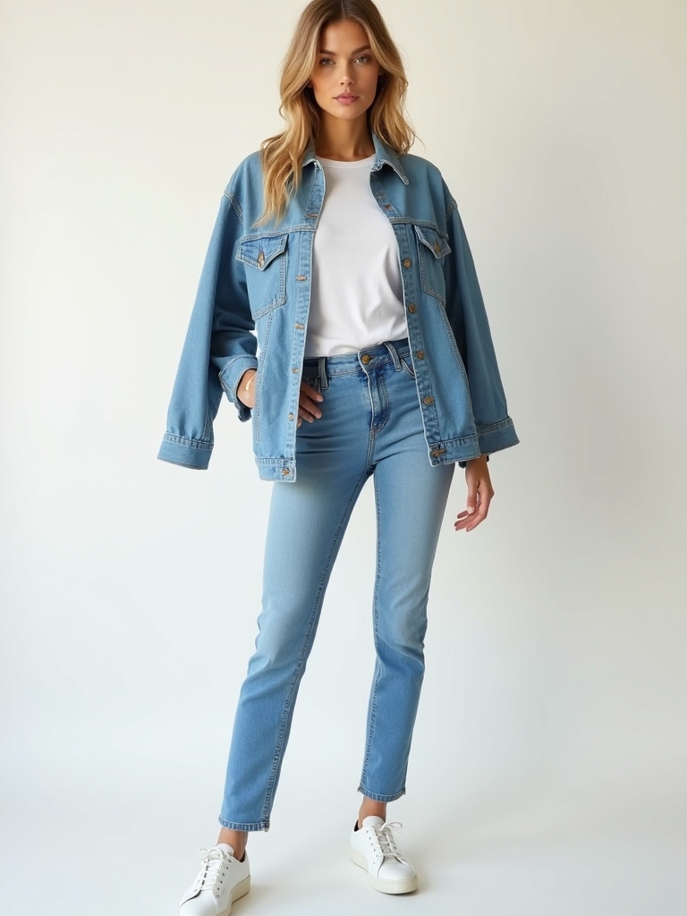 effortless denim layering tips