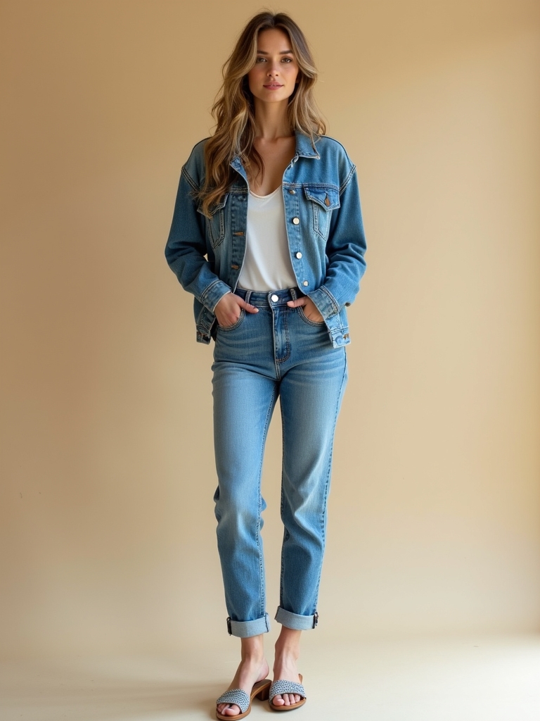 effortless denim outfit formulas