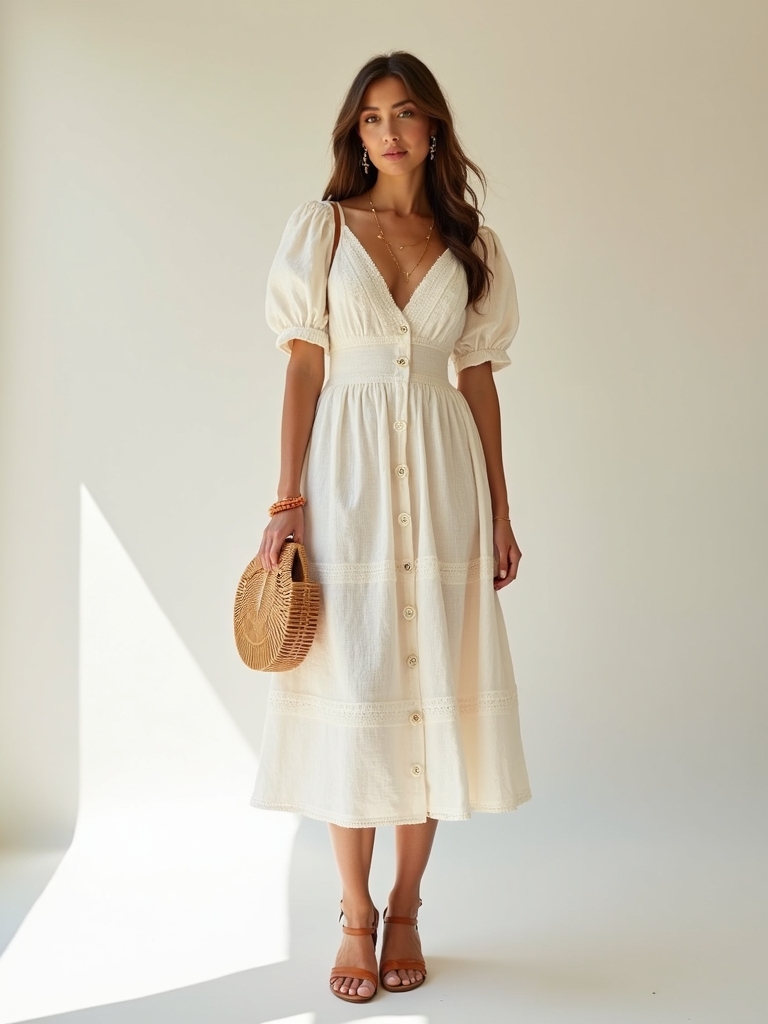 effortless girly summer style