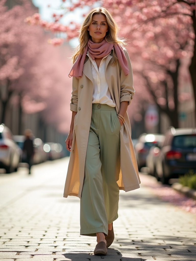 effortless linen morning style