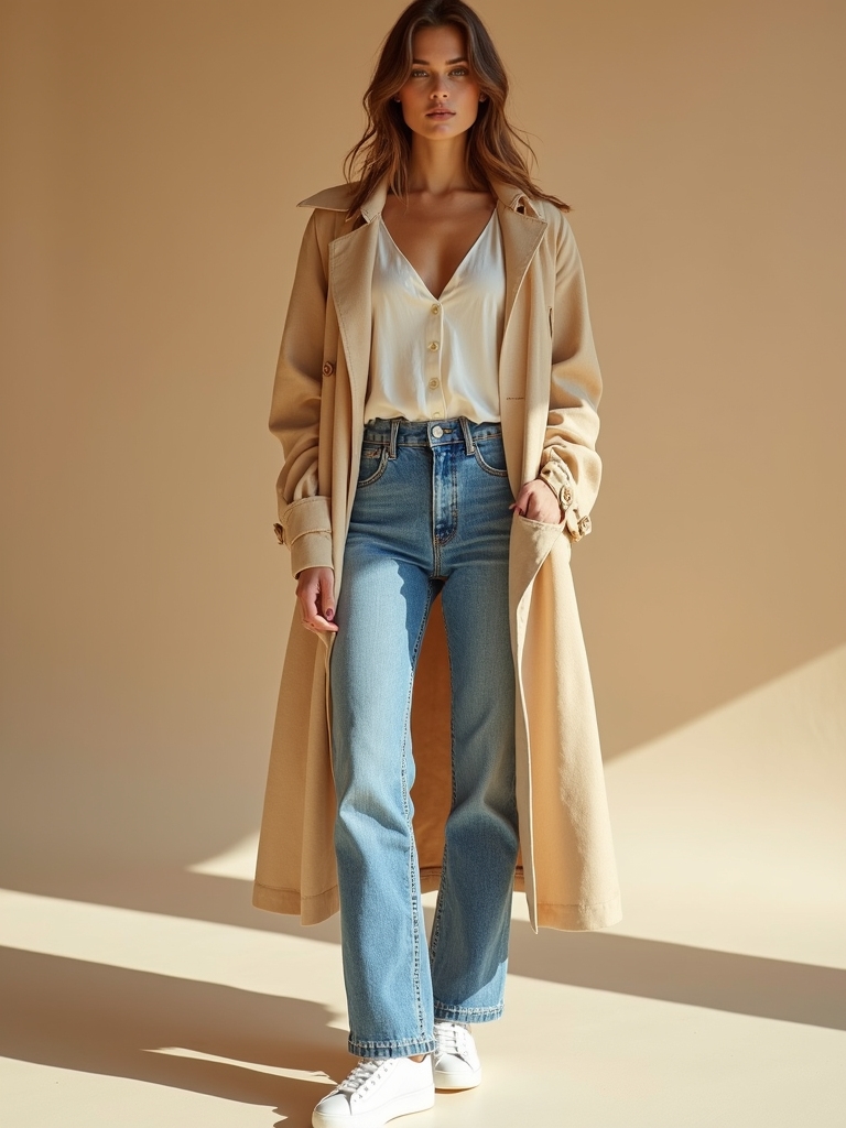 effortless modest denim styles