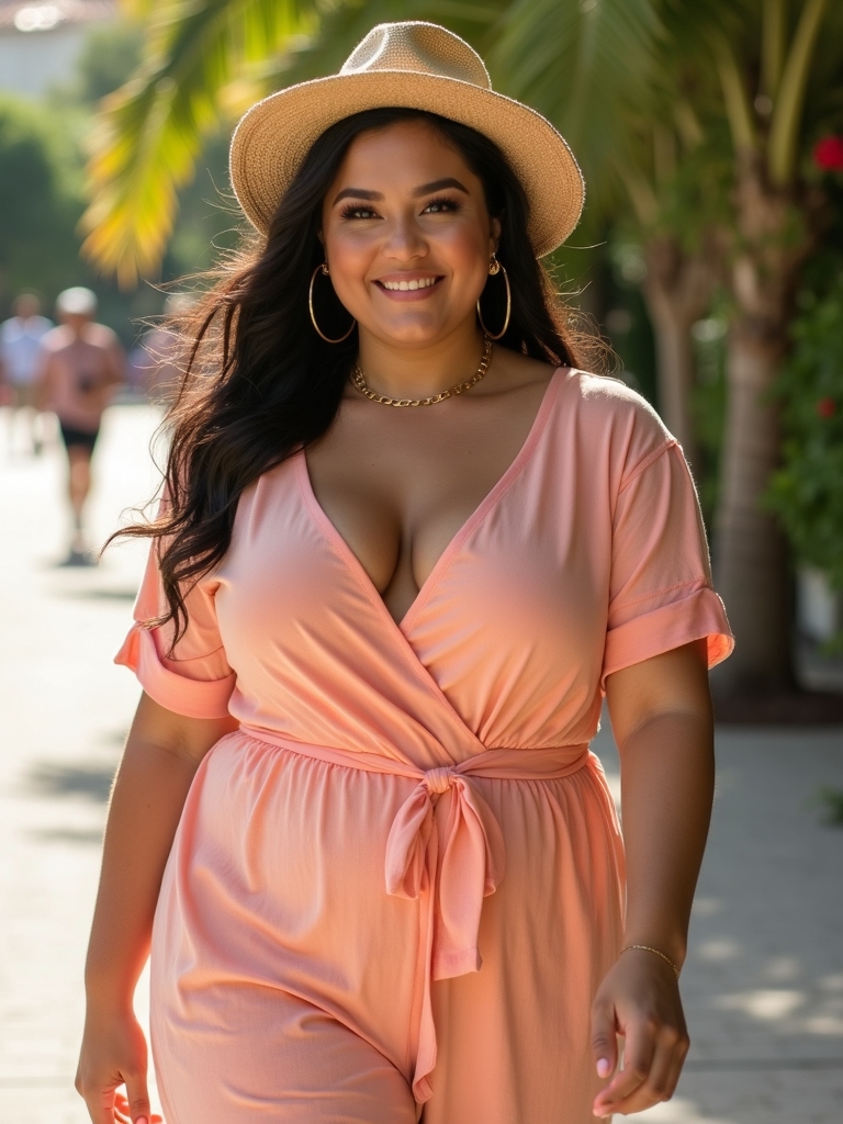 effortless plus size summer style