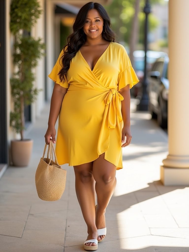 effortless plus size summer style