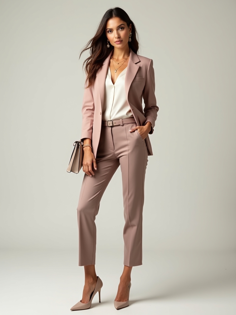 effortless spring corporate casual style