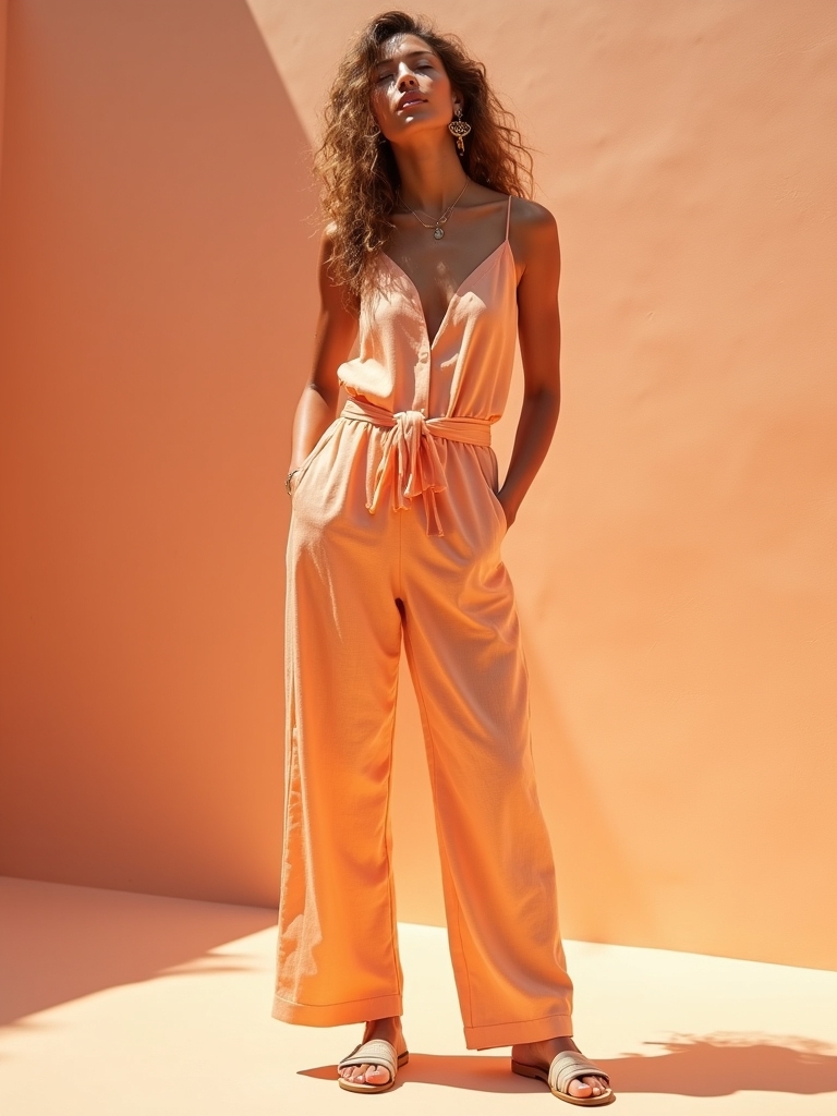 effortless summer jumpsuit styling
