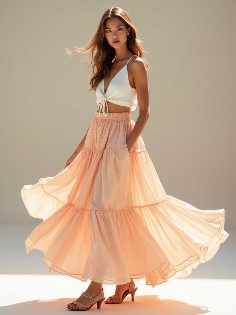 effortless summer skirt style