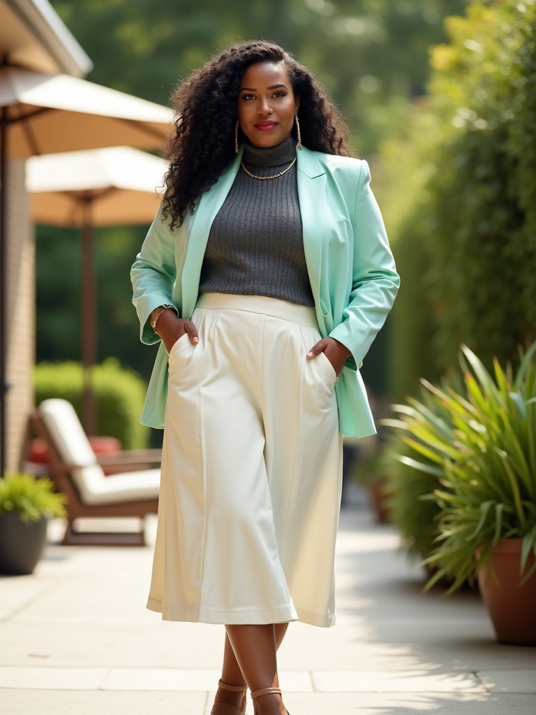 effortless warm weather professionalism
