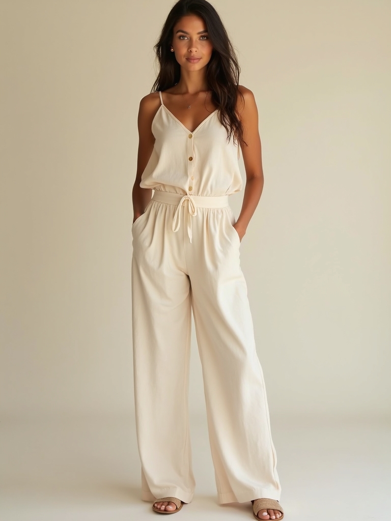 effortless wide leg outfit pairing