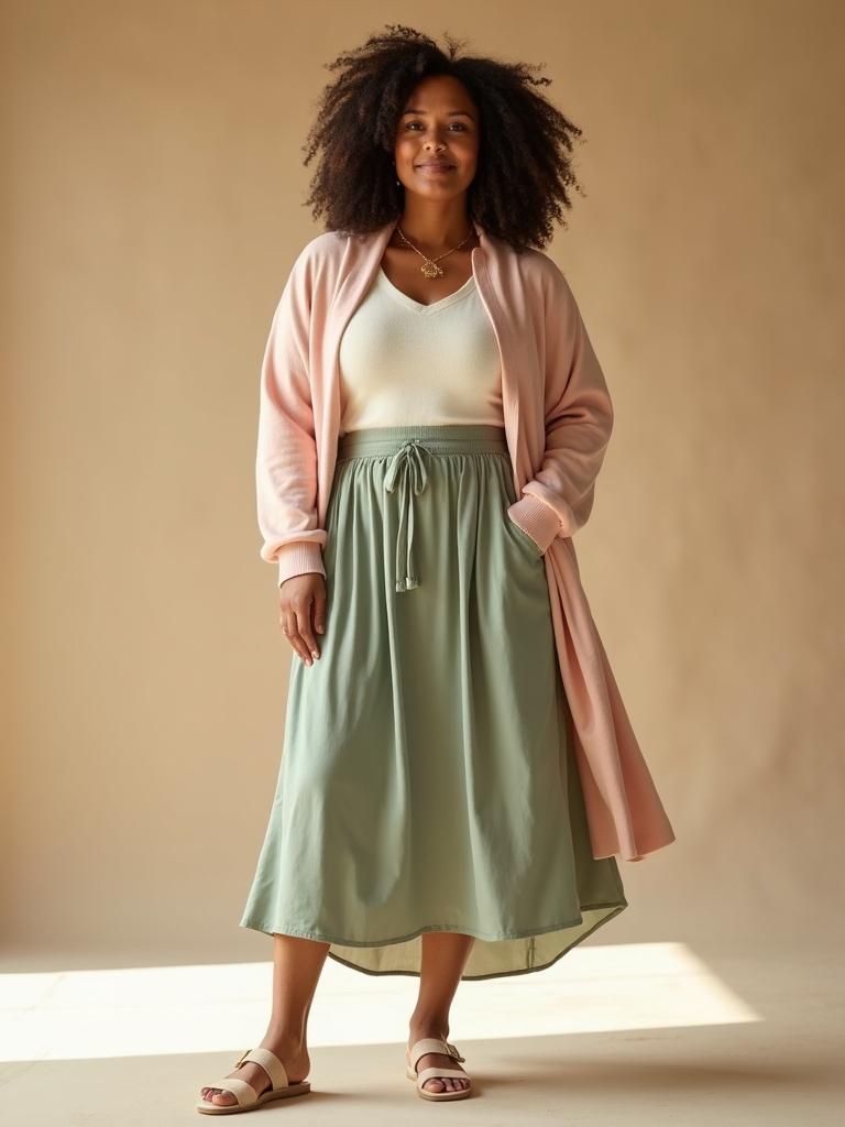 effortlessly chic midi skirts
