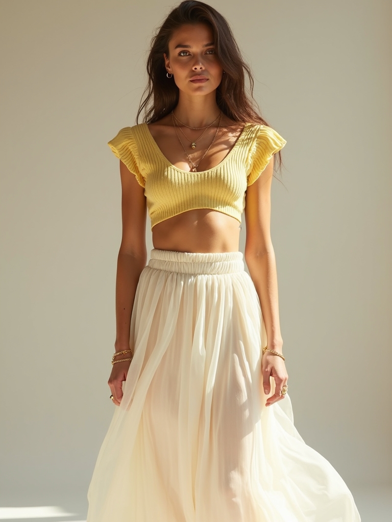 effortlessly chic midi skirts
