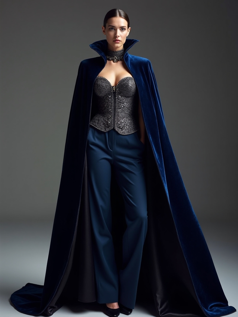 elegant capes command attention