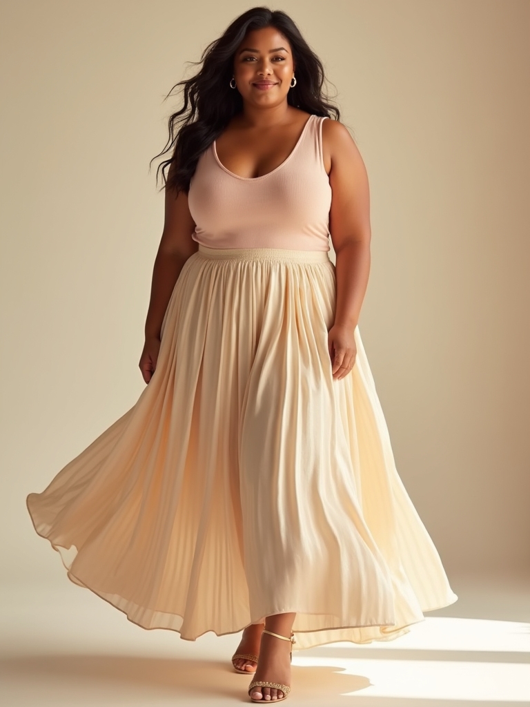 elongate silhouette with skirts