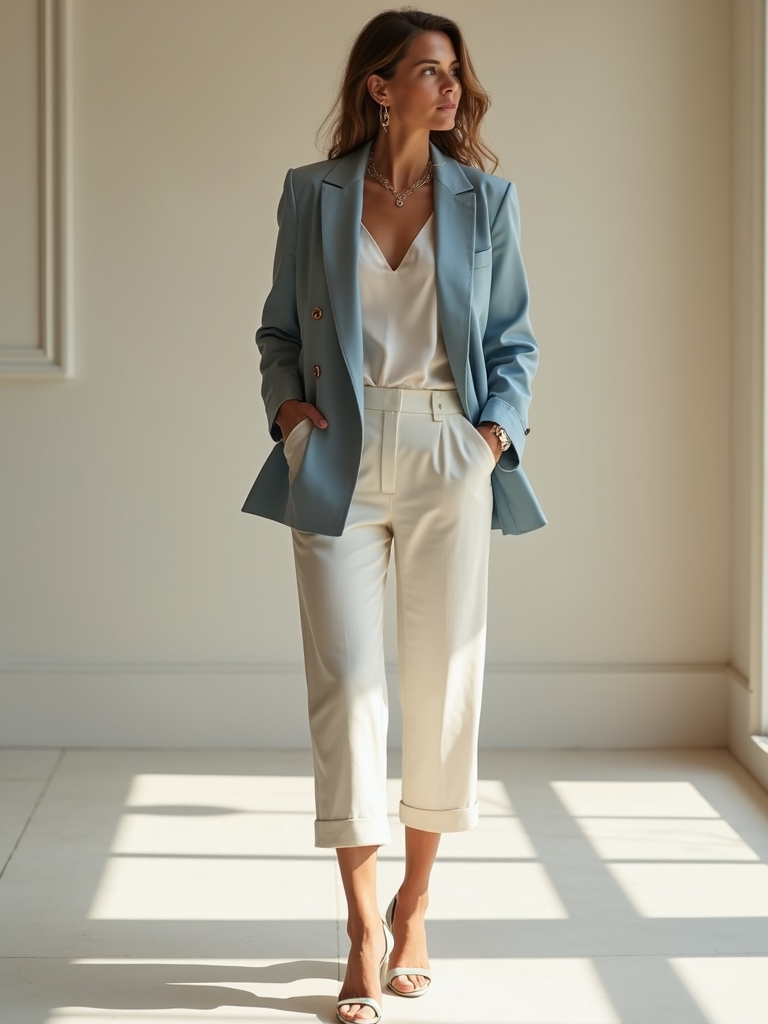 european summer office elegance
