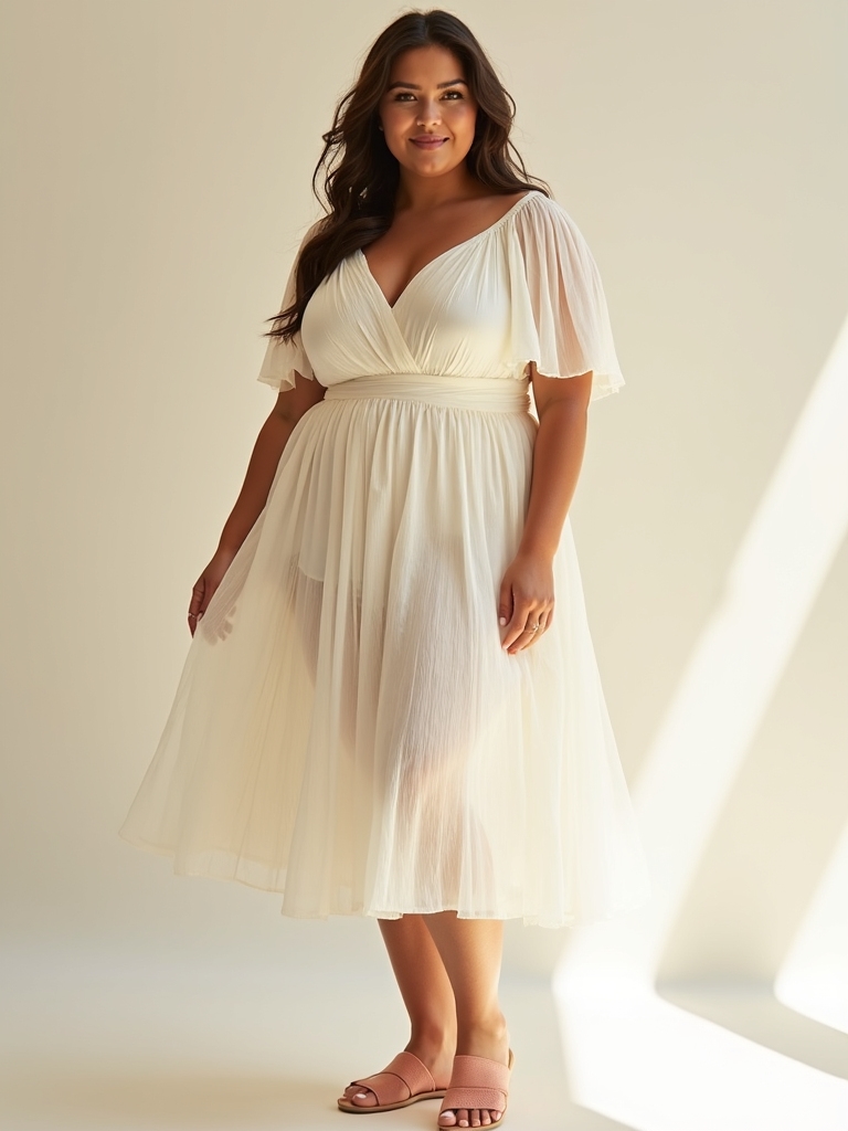flattering breezy plus size dresses