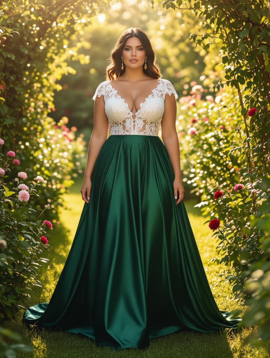 flattering maxi dresses for curves