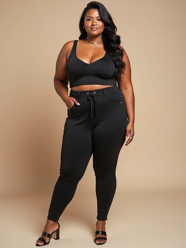 flattering plus size spring outfits