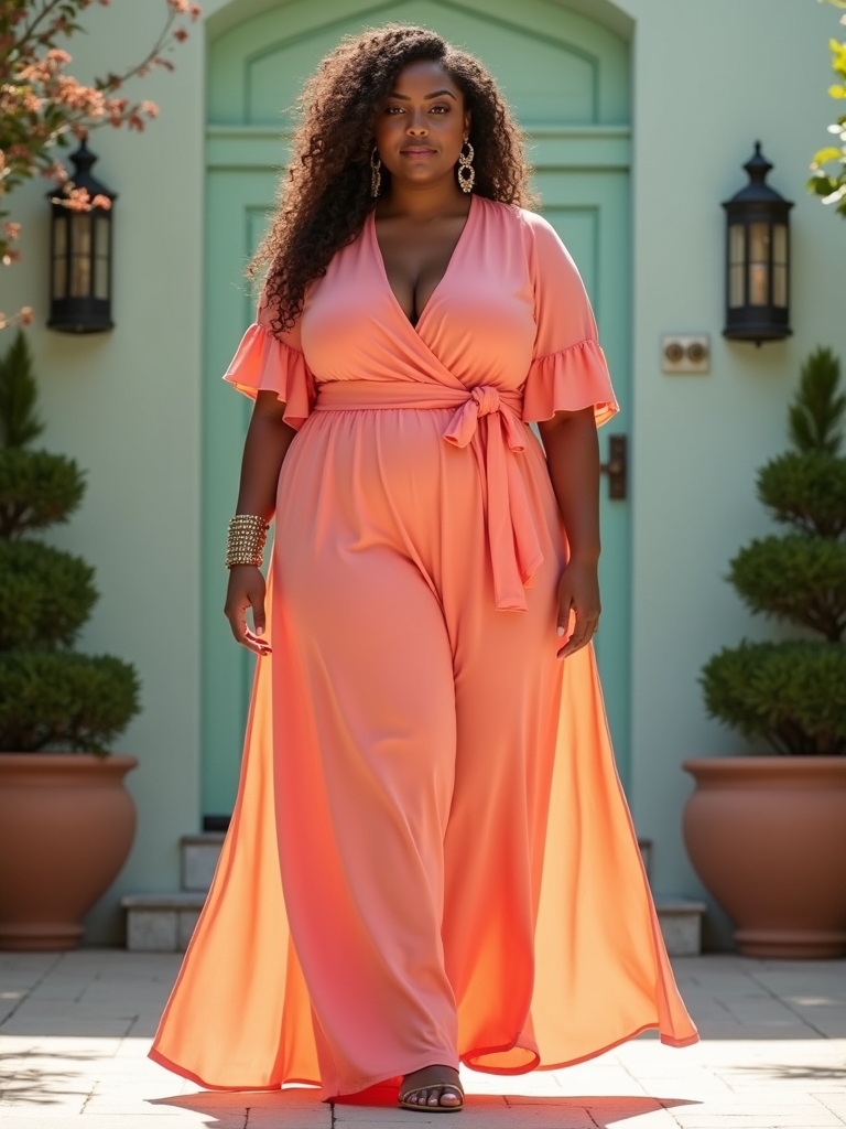 flattering plus size summer silhouettes