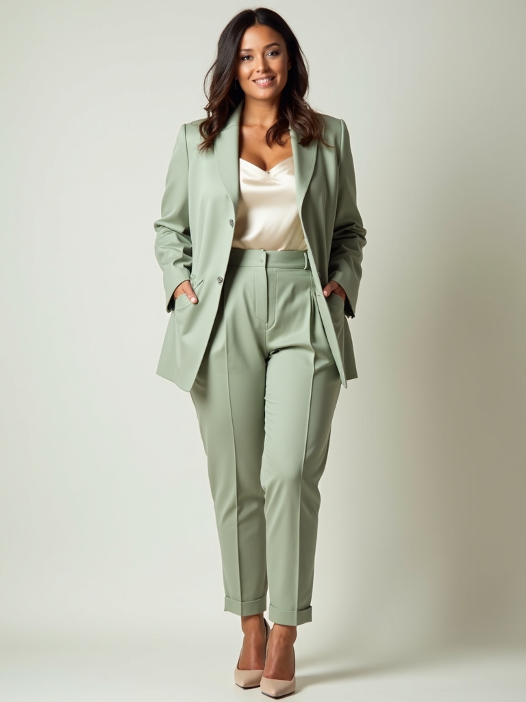 flattering silhouettes for mid size
