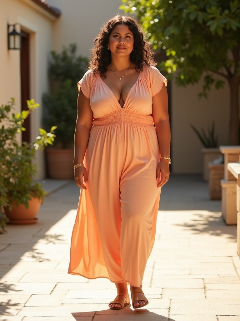 flattering summer outfits for curves