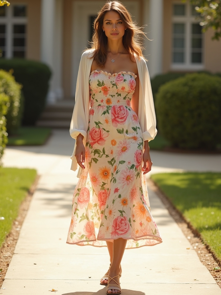 floral sundress styling tips